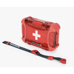 Nanuk Case 320 empty – w/First Aid Logo - Red