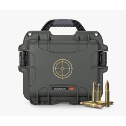 Nanuk 905 Case 905 empty - w/tan target Logo - Olive
