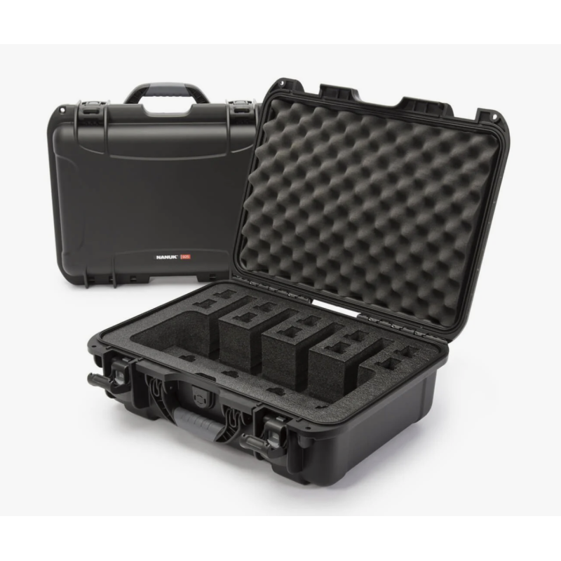 Nanuk 925 Case with Foam 4UP - Black