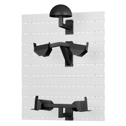 Rack SAVIOR pour mur Porte-plaque  / Casque H.A.B.