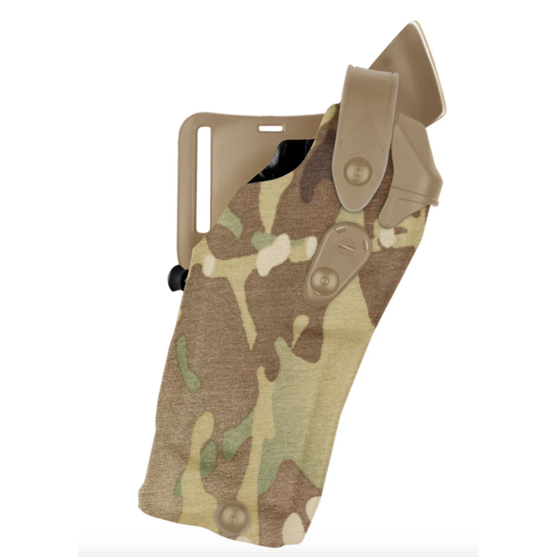 Holster Safariland 6360RDS Cordura Multicam G17 avec lampe & RDS Droitier