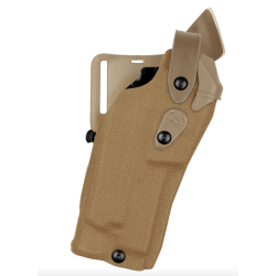 Holster Safariland 6360RDS Cordura Coyote G17 avec lampe & RDS Droitier