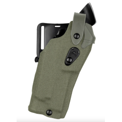 Holster Safariland 6360RDS Cordura Ranger Green G17 avec lampe & RDS Droitier