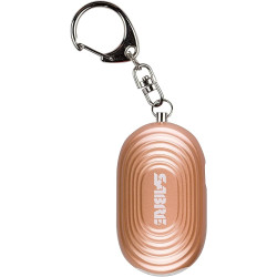 Alarme SABRE RED avec LED et porte-clé Rose nacré