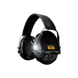Casque Sordin SUPREME Pro-X LED GEL Serre Tête Cuir - Noir