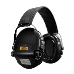 Casque Sordin SUPREME Pro-X LED GEL Serre Tête Cuir - Noir