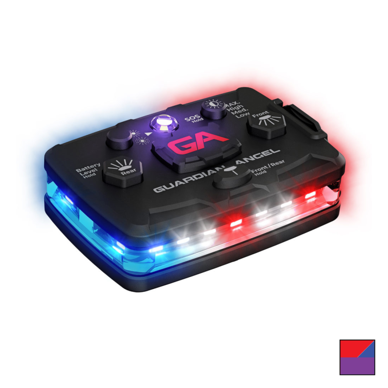 Guardian Angel Gen 2 Rouge / Bleu Elite Series + LED IR