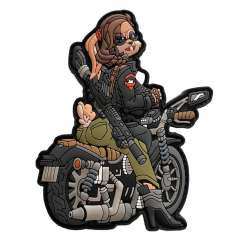Patch Biker Bunny