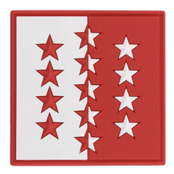 Patch PVC Valais 13 étoiles