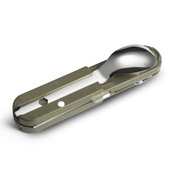 Couteau Bivouac Vert Avec étui