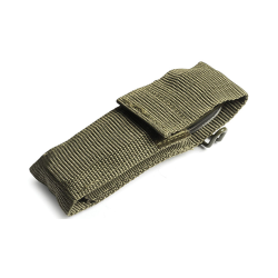 Couteau Bivouac Vert Avec étui