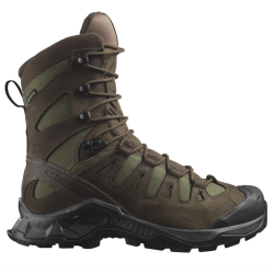 Chaussures Salomon QUEST TRACKER HIGH GTX - Earth Brown / Green