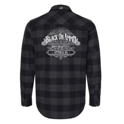 Chemise Flannel BLACK ON AMMO Gris/Noir