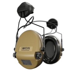 Casque Sordin Supreme MIL AUX Rail ARC - Sable
