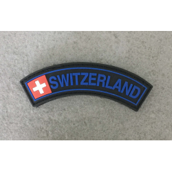 Badge "SWITZERLAND" - Black & Blue