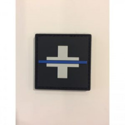 Badge original "The Thin Blue Line Switzerland"