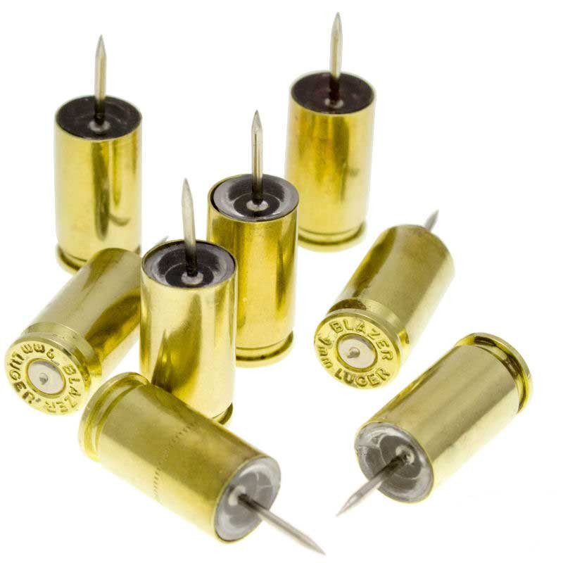 Epingles 9mm dorées