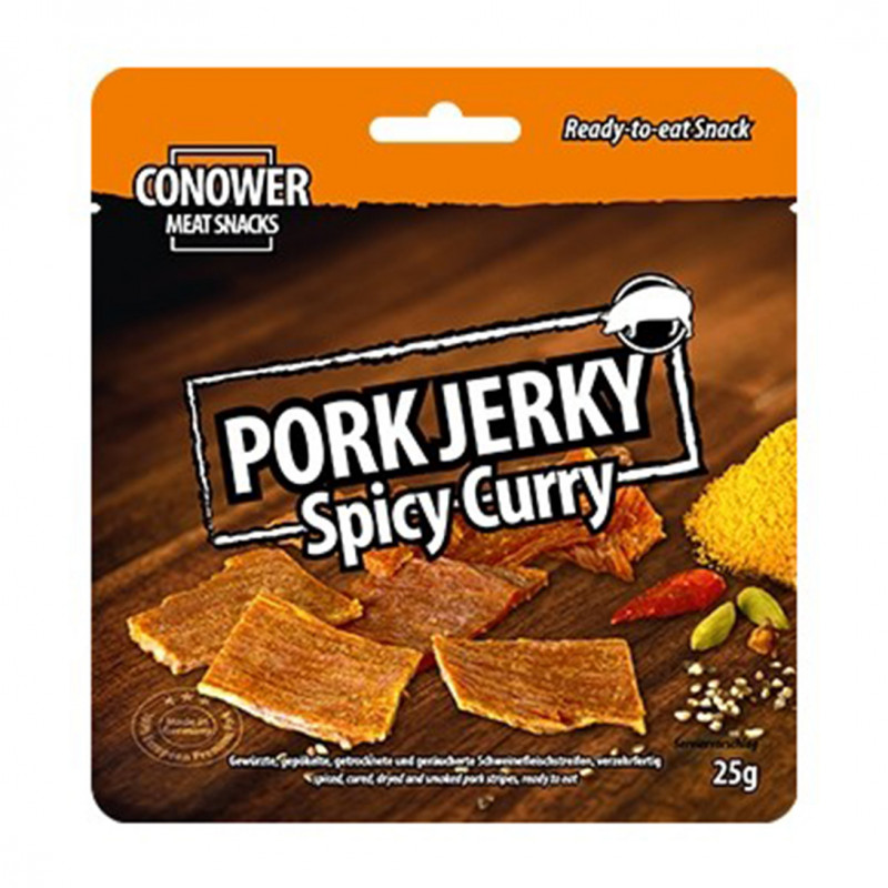 Porc Jerky Spicy Curry
