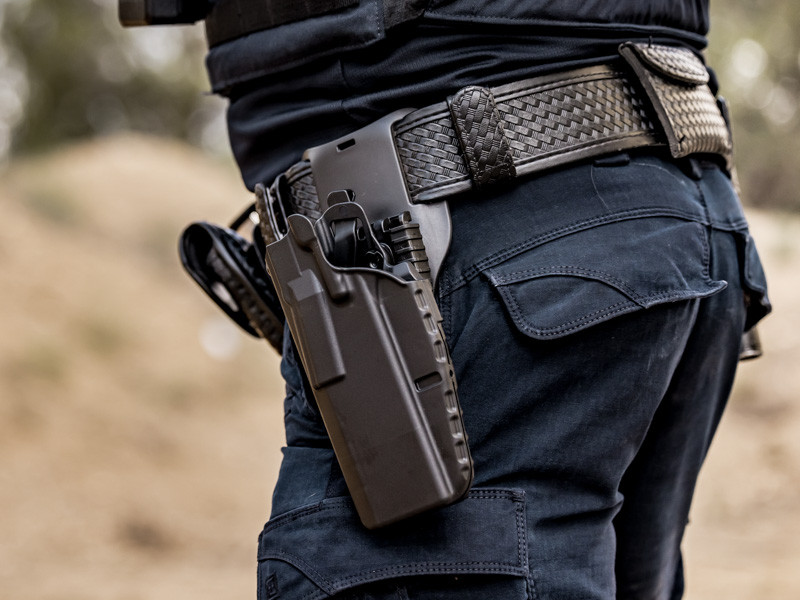 Les différents systèmes de port des holsters Safariland Dark Werx Tactical